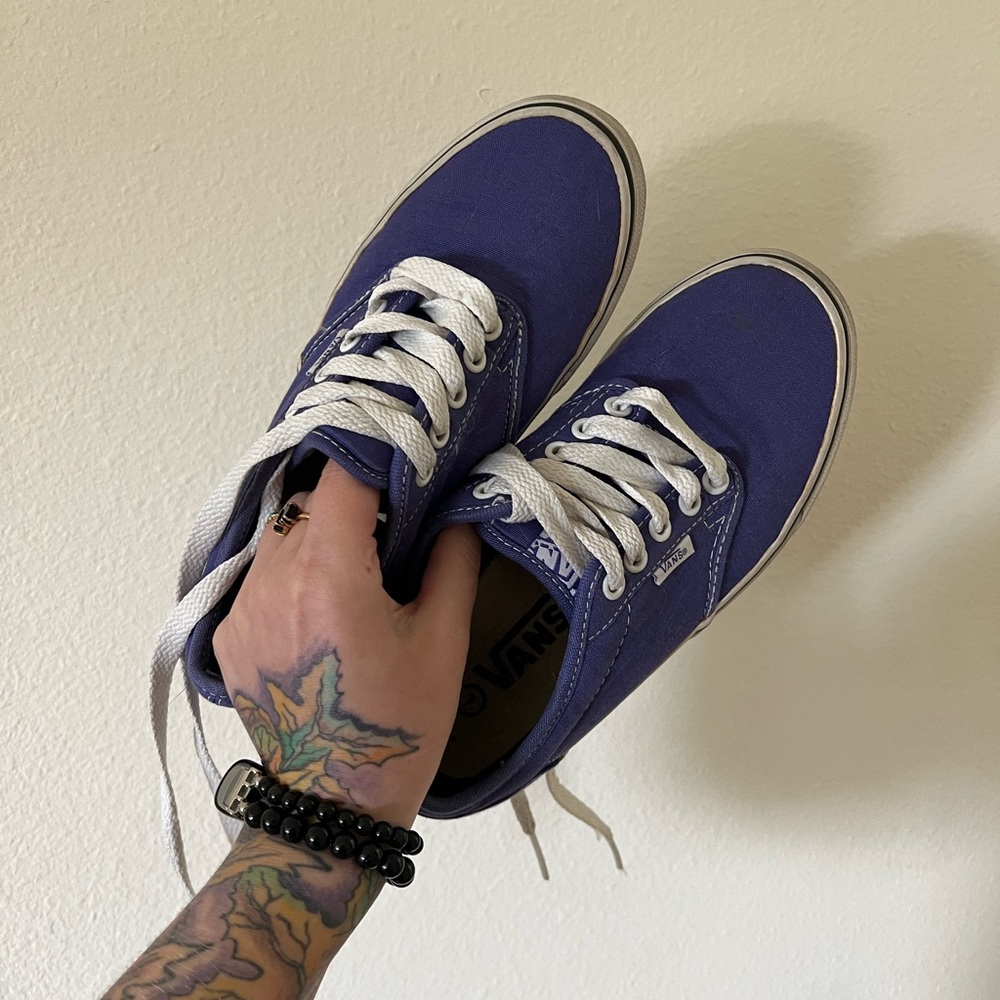 Vans Purple Sneakers size 7